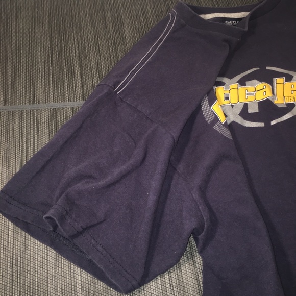 Early 2000s Navy Nautica Throwback Tee - XL - Picture 5 of 7